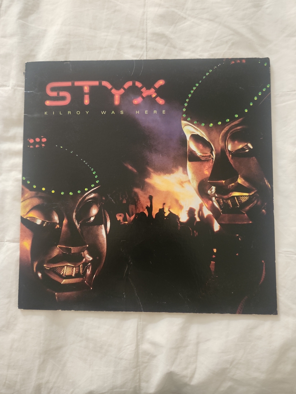 STYX Kilroy Was Here Vinyl -- NEVER PLAYED! DISPLAY ITEM! In My Top 10!